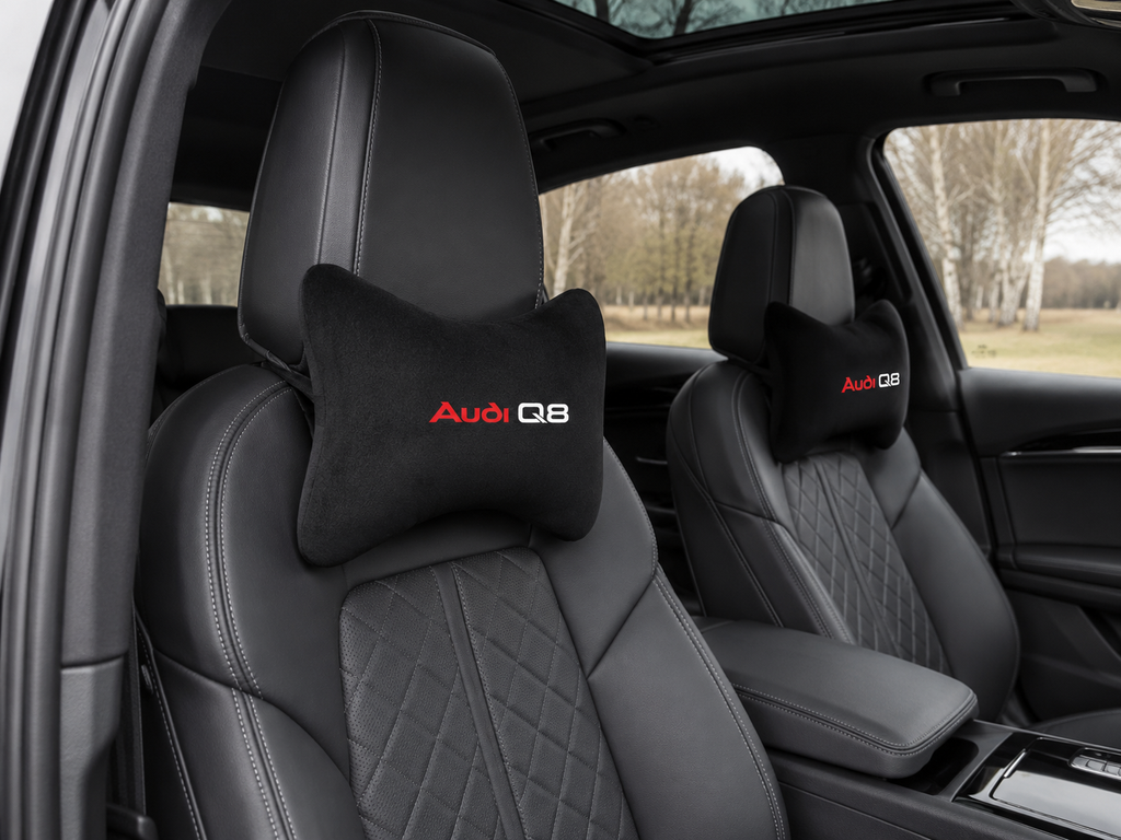 Audi ( Q2-Q3-Q4-Q5-Q6-Q7-Q8 ) Premium Auto Nackenkissen 2er Set