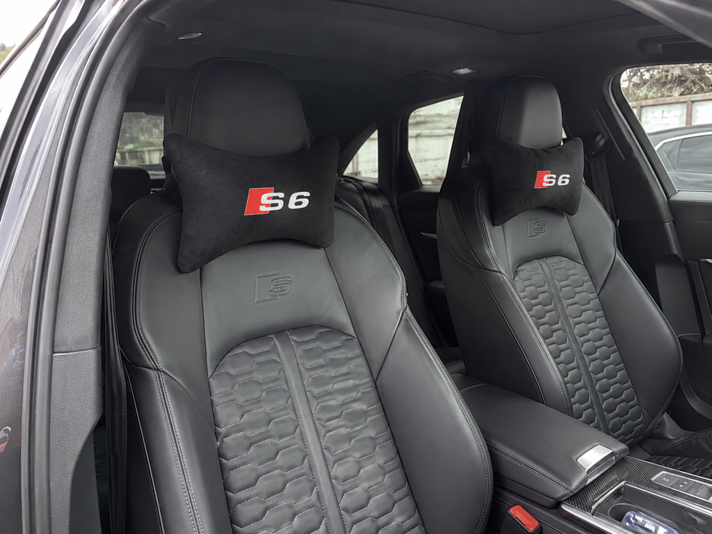 Audi ( S-Line-S3-S4-S5-S6-S7-S8 ) Premium Auto Nackenkissen 2er Set