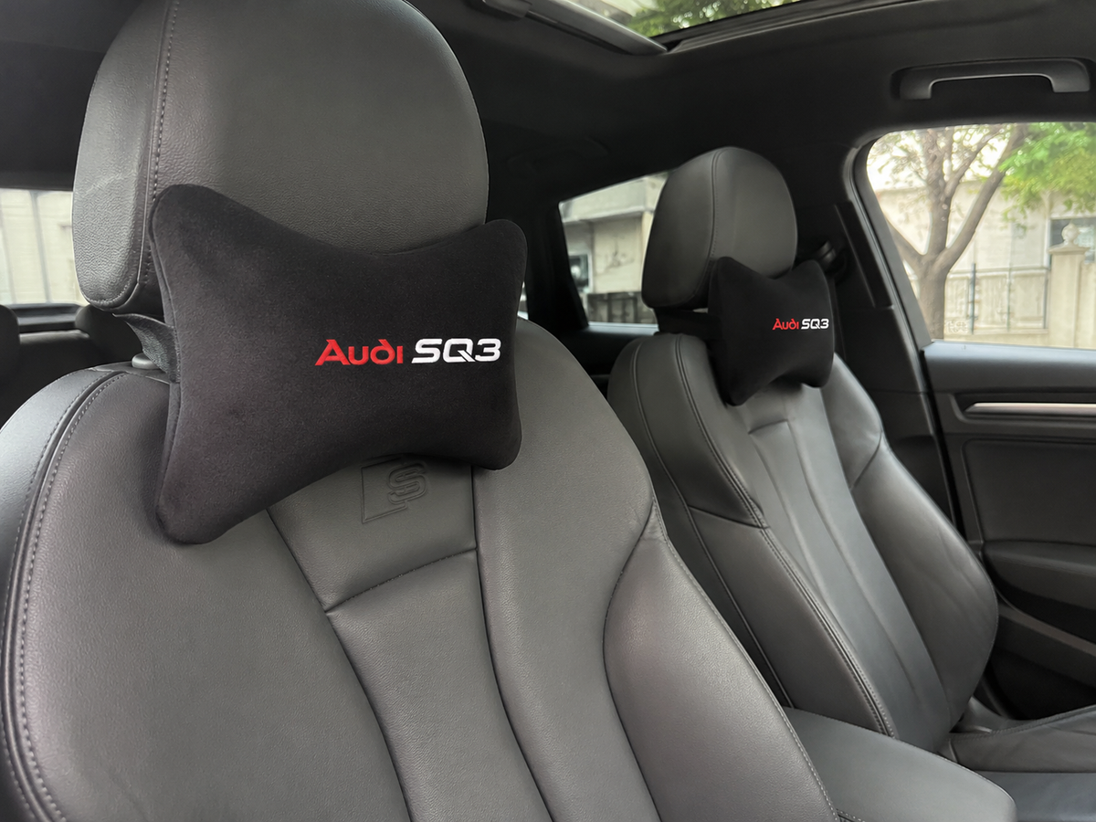 Audi ( TT-SQ2-SQ3-SQ4-SQ5-SQ6-SQ7-SQ8 ) Premium Auto Nackenkissen 2er Set