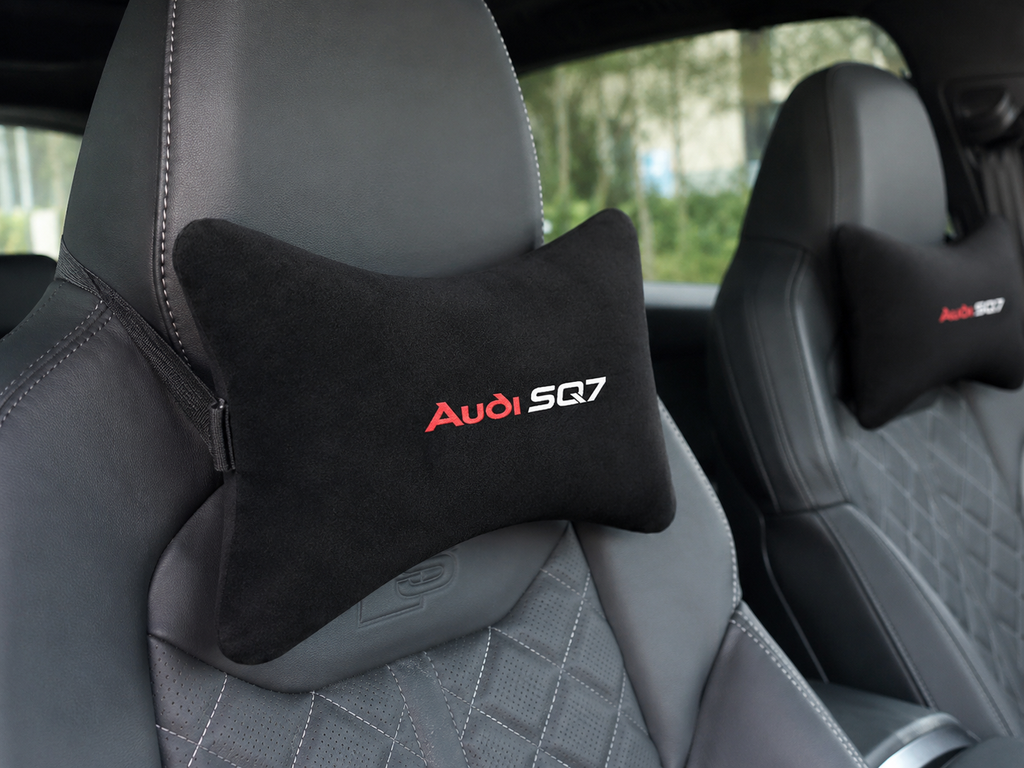 Audi ( TT-SQ2-SQ3-SQ4-SQ5-SQ6-SQ7-SQ8 ) Premium Auto Nackenkissen 2er Set