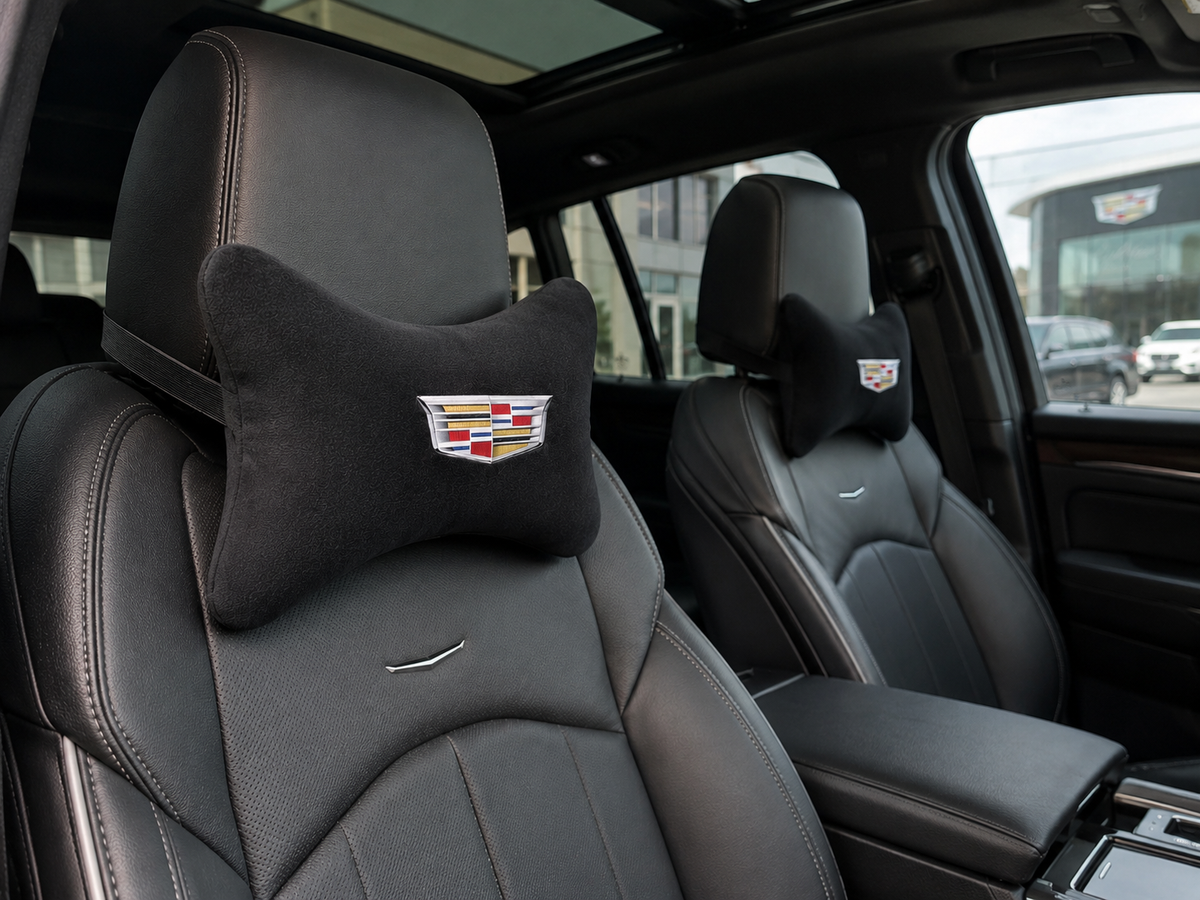 Cadillac Premium Auto Nackenkissen 2er Set