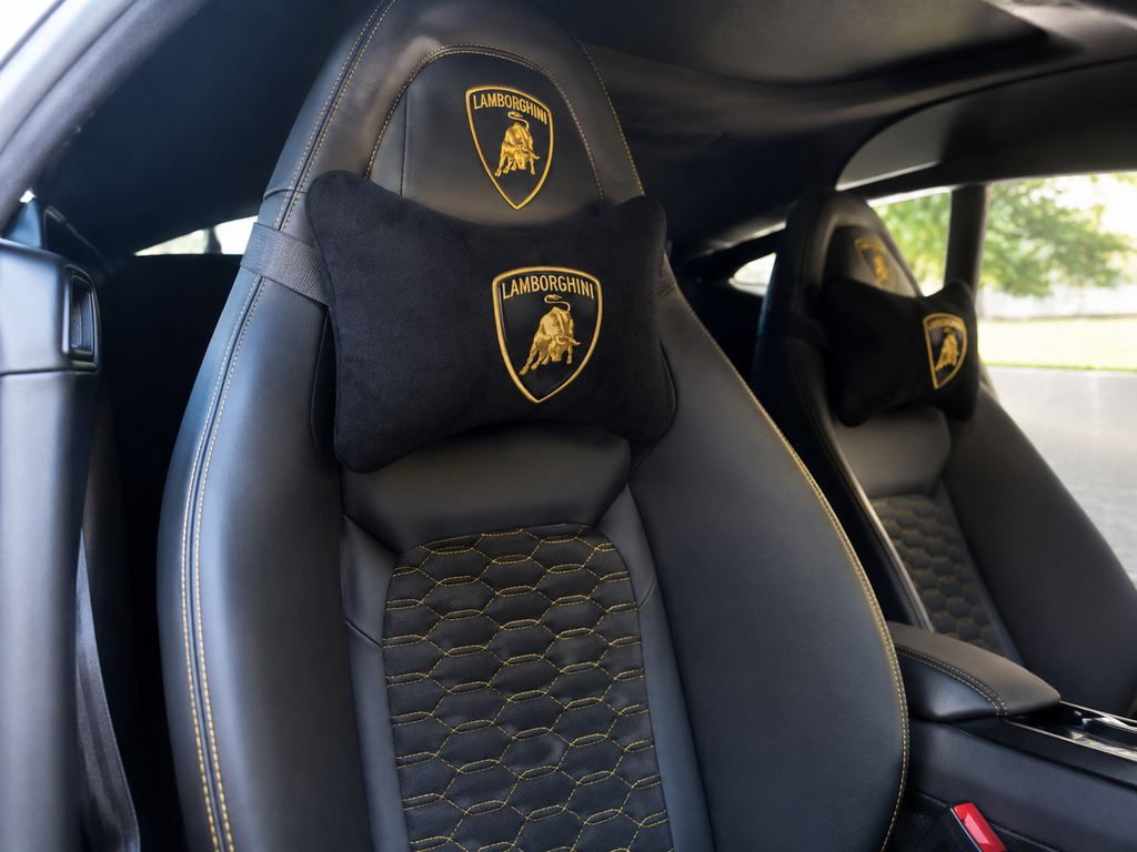 Lamborghini Premium Auto Nackenkissen 2er Set