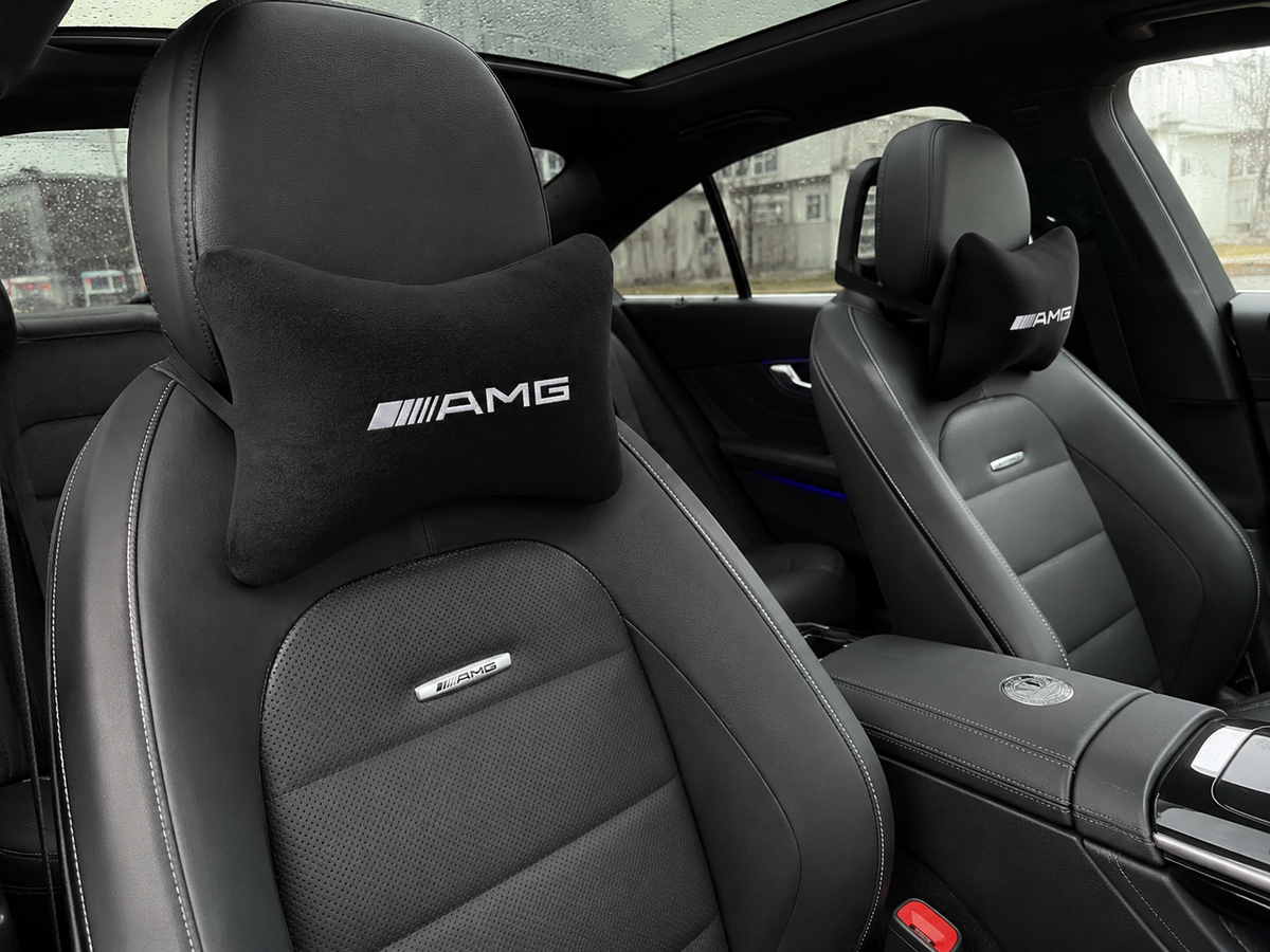 MERCEDES BENZ ( AMG ) Premium Auto Nackenkissen 2er Set