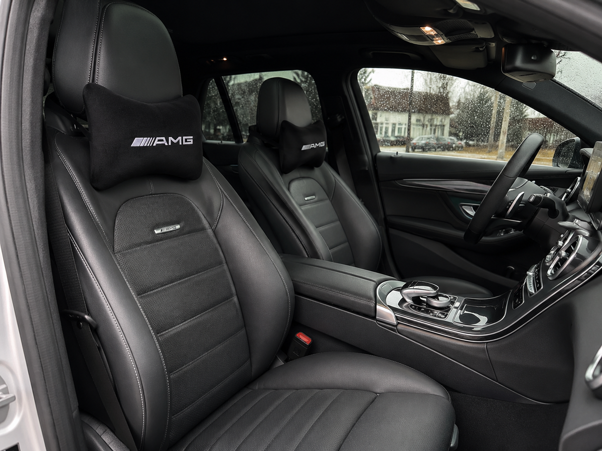 MERCEDES BENZ ( AMG ) Premium Auto Nackenkissen 2er Set