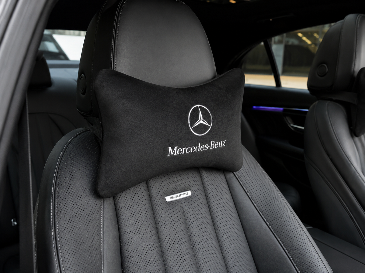 MERCEDES BENZ ( AMG ) Premium Auto Nackenkissen 2er Set