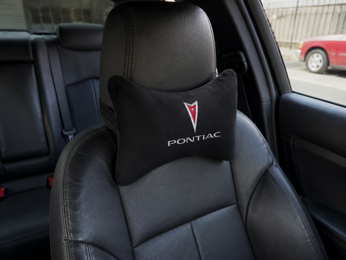 Pontiac Premium Auto Nackenkissen 2er Set