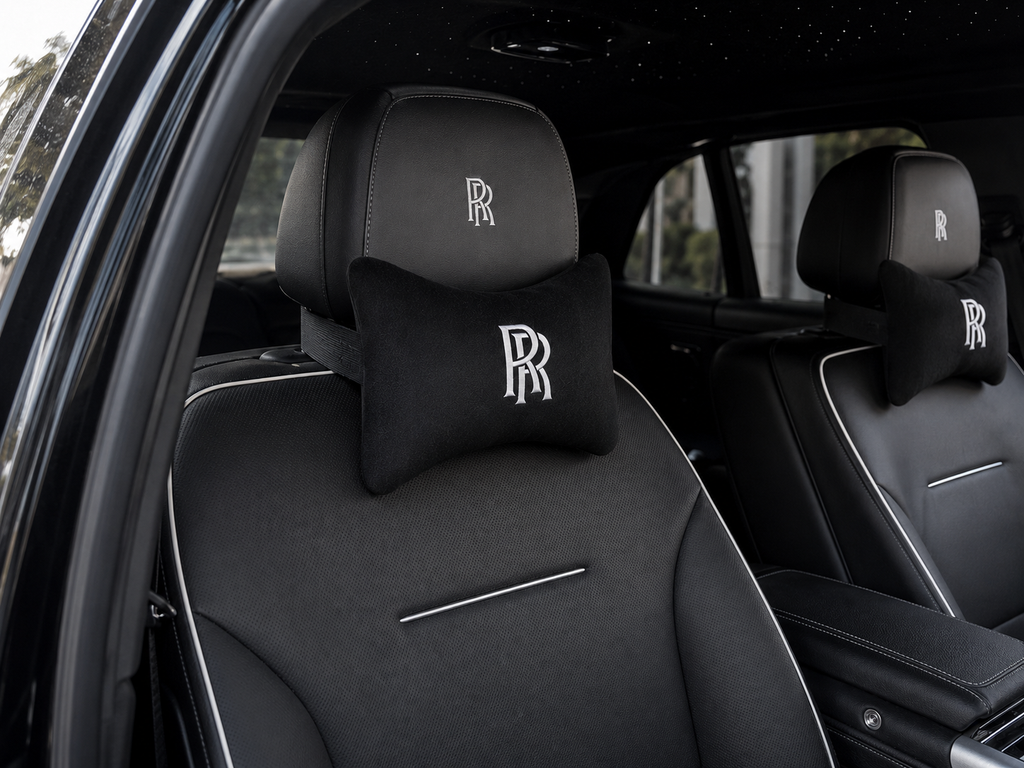 Rolls Royce Premium Auto Nackenkissen 2er Set