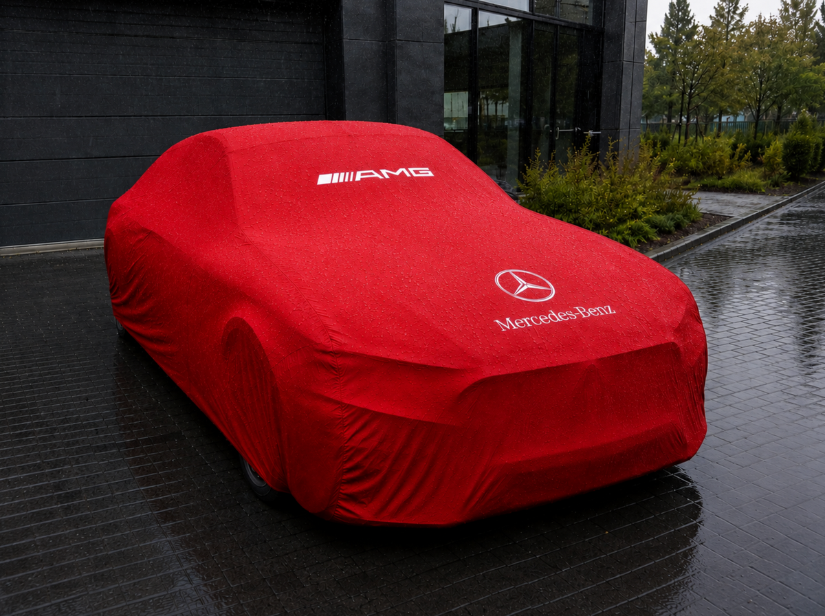 MERCEDES BENZ Autoabdeckung, AMG maßgeschneiderte Autoabdeckung für den Außenbereich
