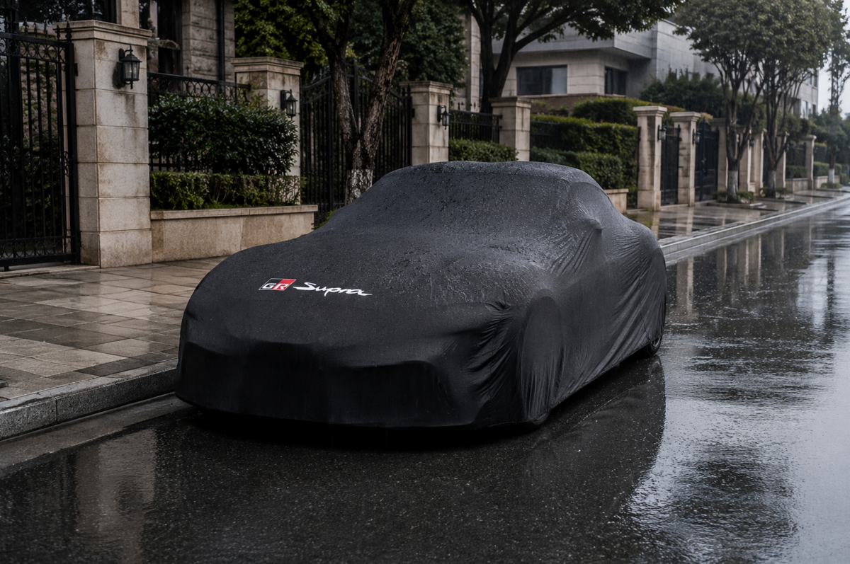 TOYOTA GR SUPRA Autoabdeckung, TOYOTA GR SUPRA maßgeschneiderte Autoabdeckung für den Außenbereich