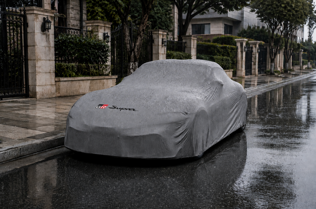 TOYOTA GR SUPRA Autoabdeckung, TOYOTA GR SUPRA maßgeschneiderte Autoabdeckung für den Außenbereich
