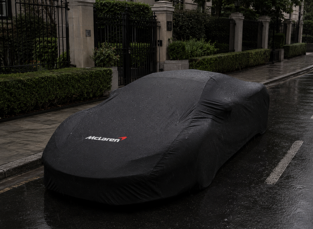McLaren Autoabdeckung, McLaren maßgeschneiderte Autoabdeckung für den Außenbereich