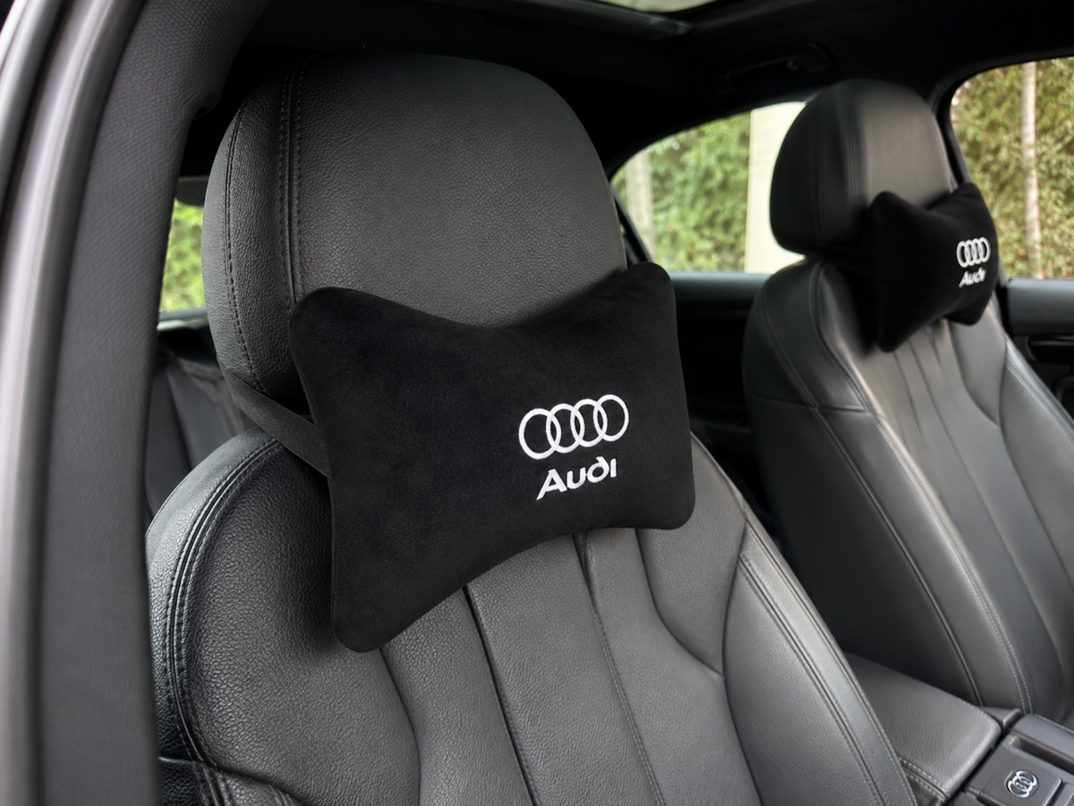 Audi ( Q2-Q3-Q4-Q5-Q6-Q7-Q8 ) Premium Auto Nackenkissen 2er Set