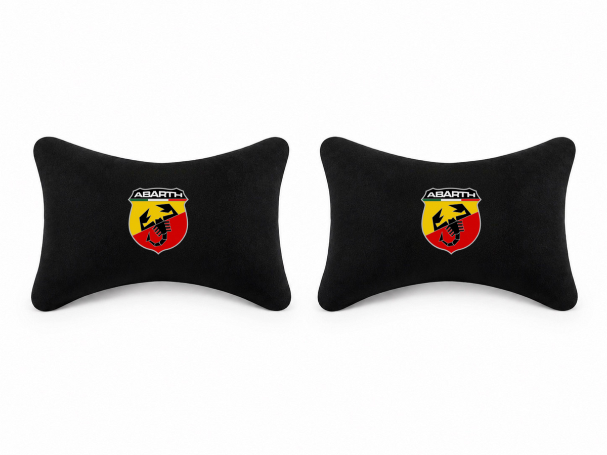 ABARTH Premium Auto Nackenkissen 2er Set