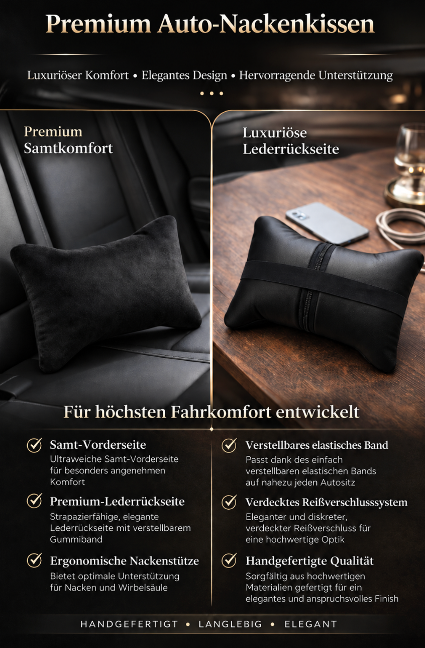 CUPRA Premium Auto Nackenkissen 2er Set
