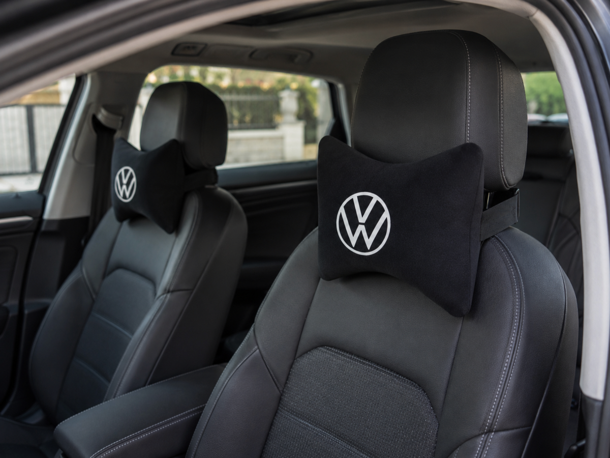 Volkswagen Premium Auto Nackenkissen 2er Set