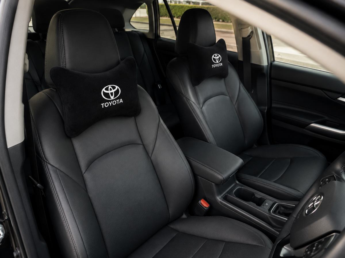 TOYOTA ( GR SUPRA-GR COROLLA-GR YARİS-GR86-SUPRA ) Premium Auto Nackenkissen 2er Set