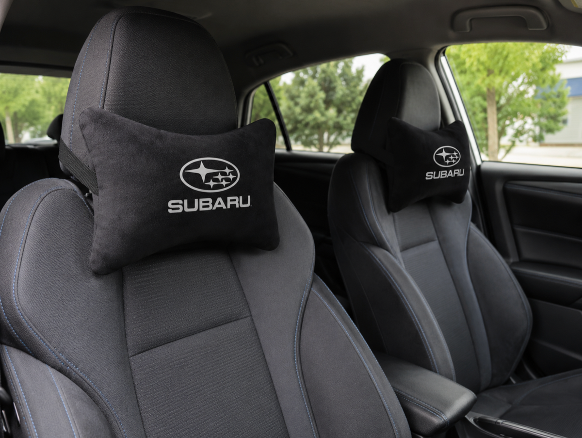 SUBARU ( STI ) Premium Auto Nackenkissen 2er Set