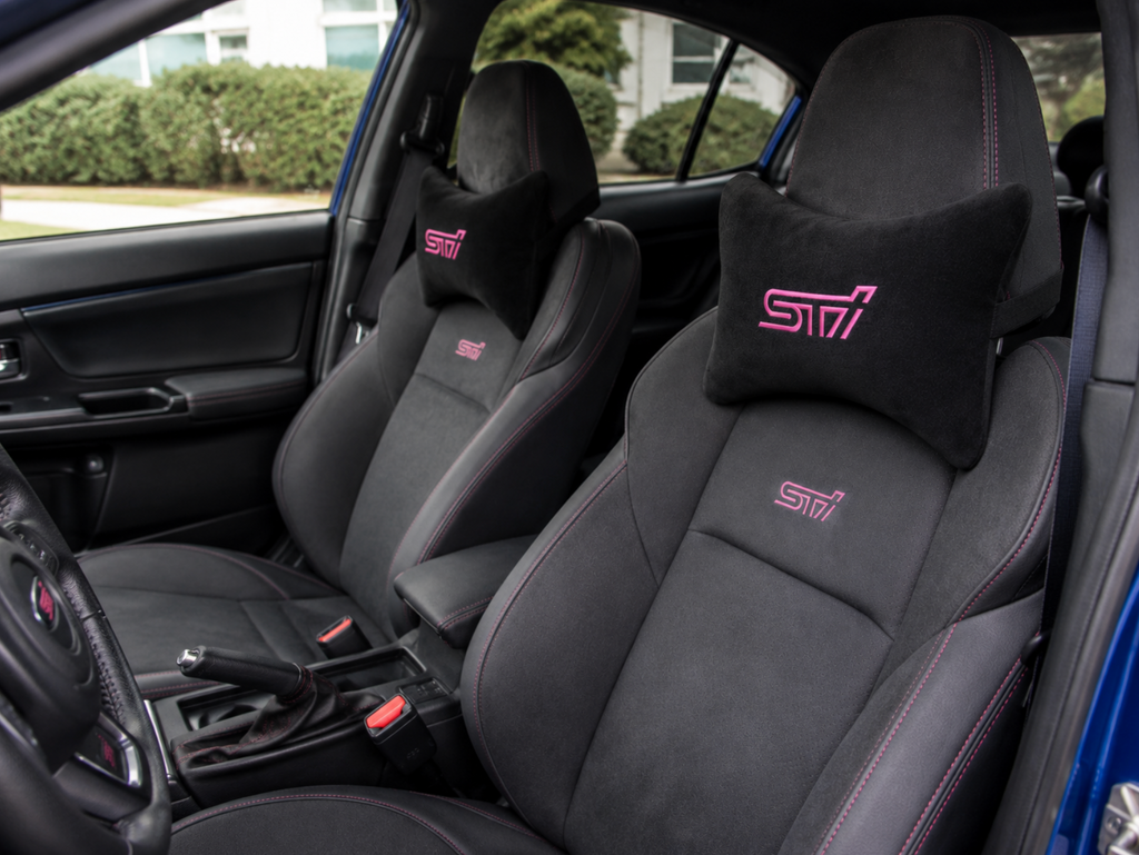 SUBARU ( STI ) Premium Auto Nackenkissen 2er Set