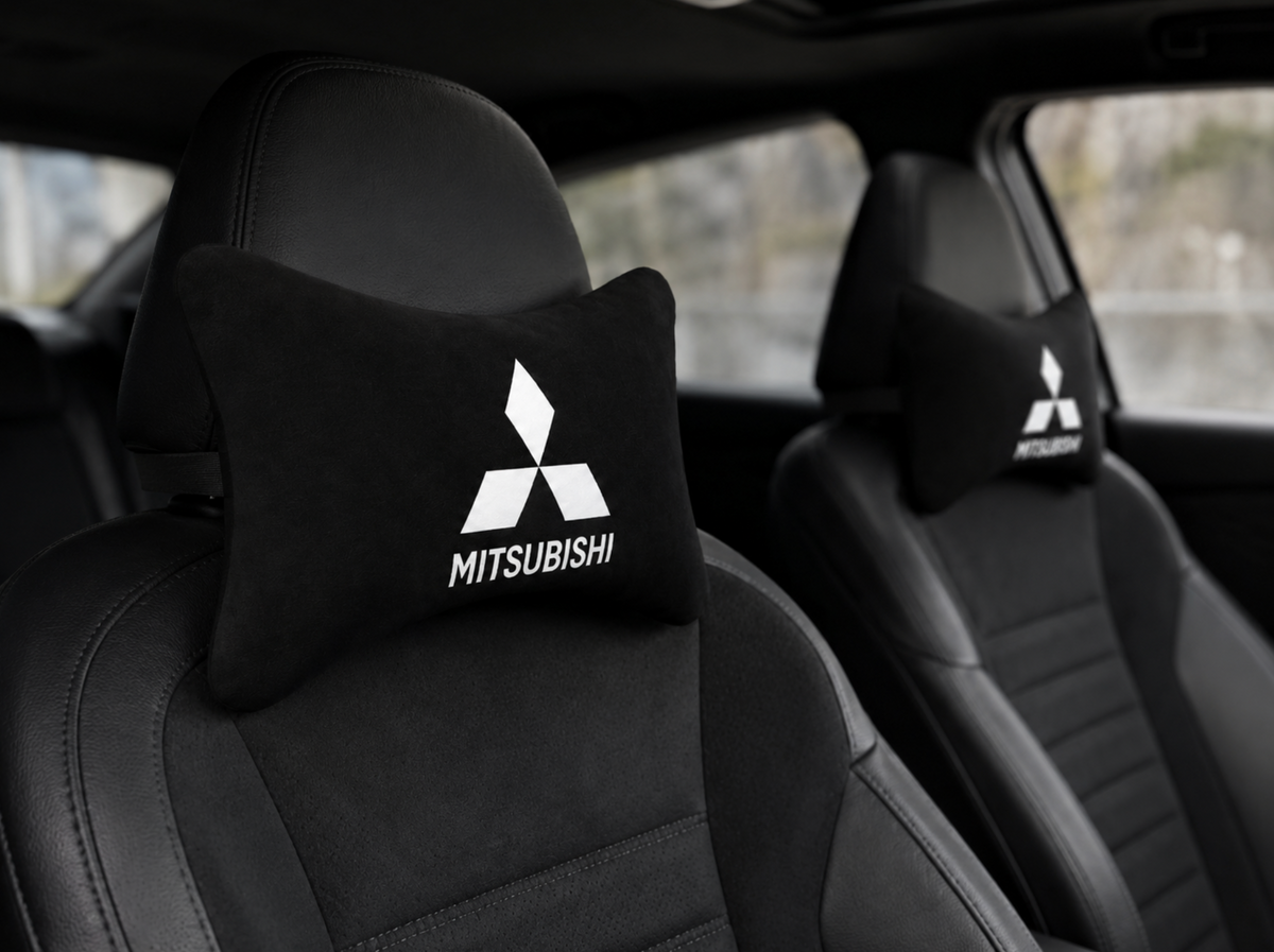 Mitsubishi Premium Auto Nackenkissen 2er Set