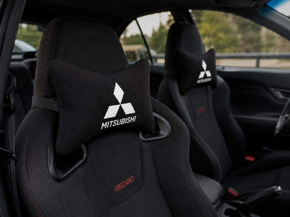 Mitsubishi Premium Auto Nackenkissen 2er Set