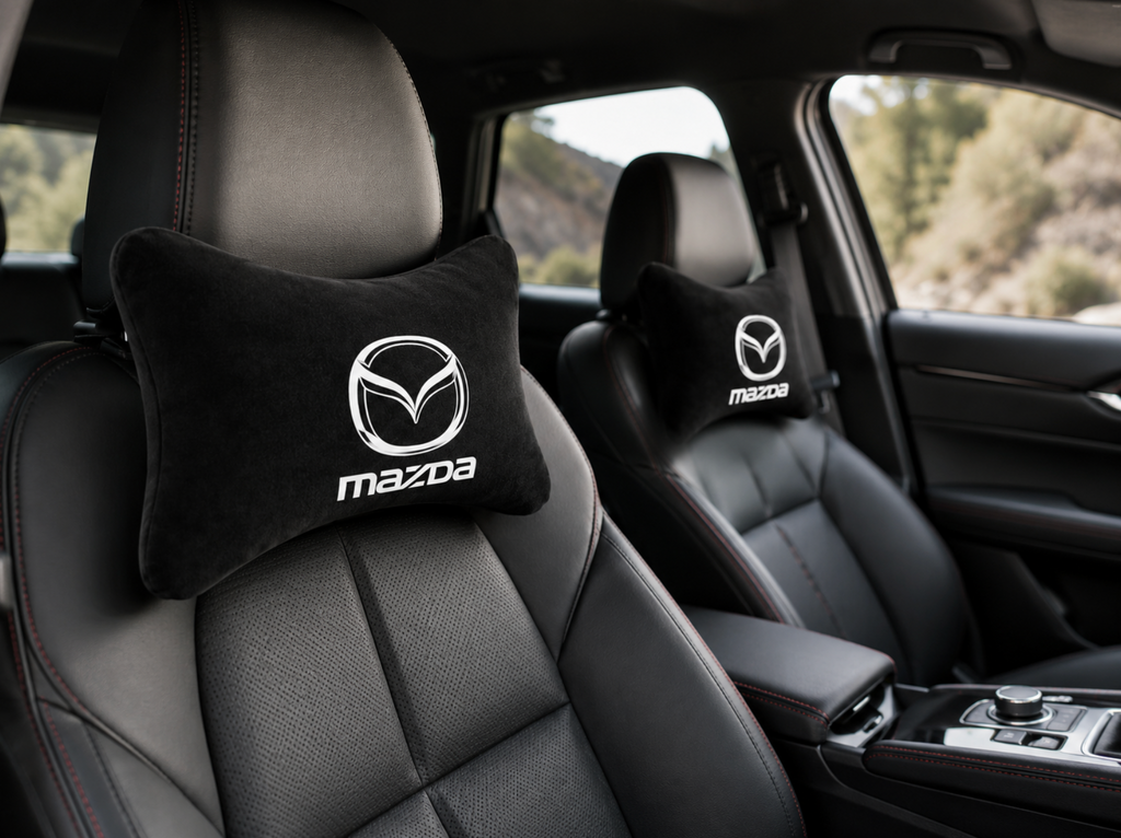 MAZDA Premium Auto Nackenkissen 2er Set