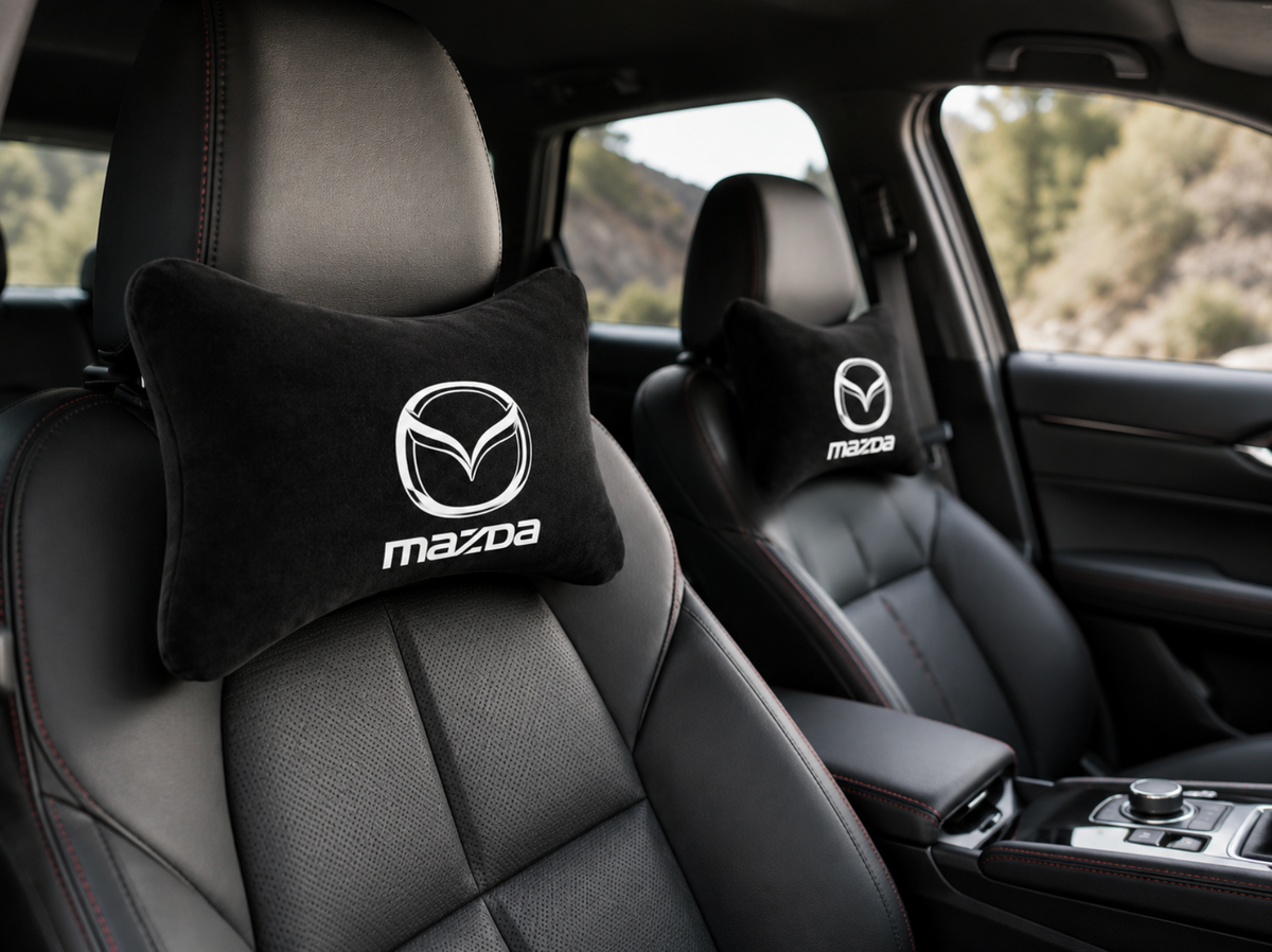 MAZDA Premium Auto Nackenkissen 2er Set