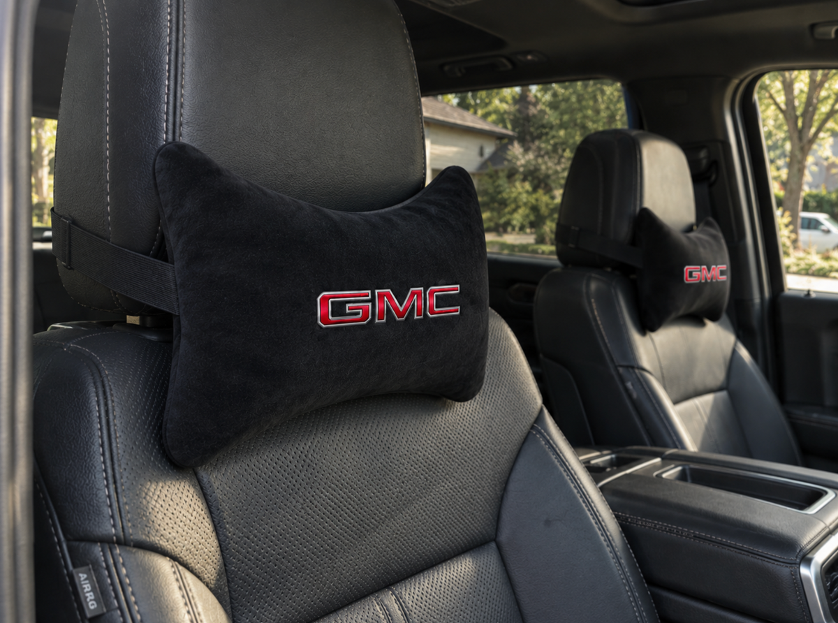 GMC Premium Auto Nackenkissen 2er Set