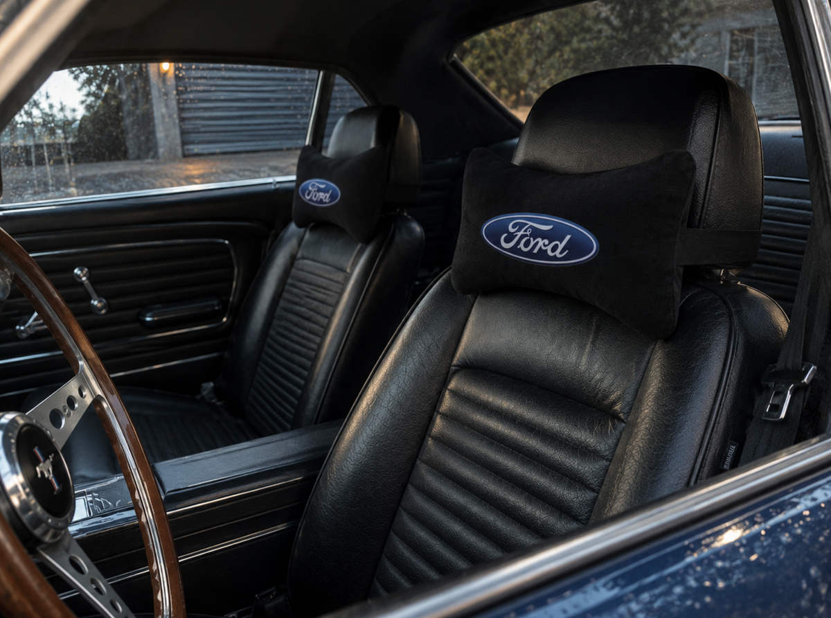 FORD Premium Auto Nackenkissen 2er Set