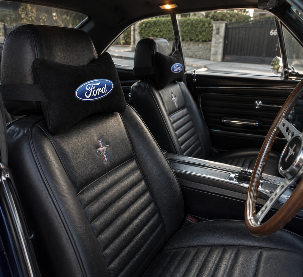 FORD Premium Auto Nackenkissen 2er Set