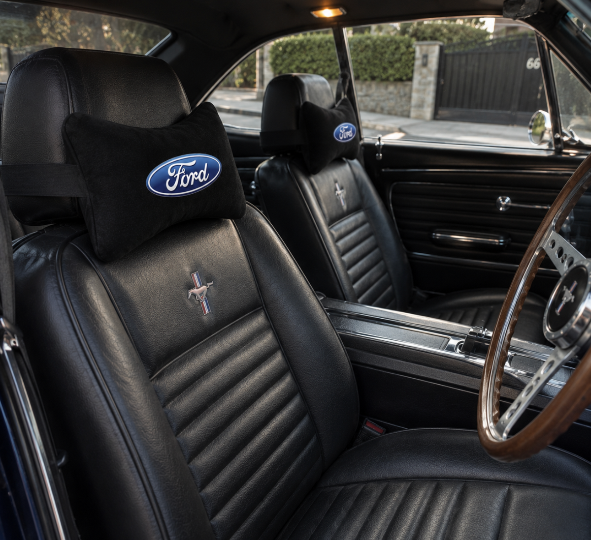 FORD Premium Auto Nackenkissen 2er Set