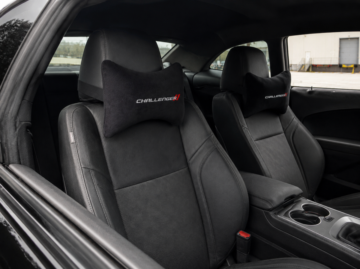 DODGE ( CHARGER-CHALLENGER-SRT-HELLCAT SRT-VİPER ) Premium Auto Nackenkissen 2er Set