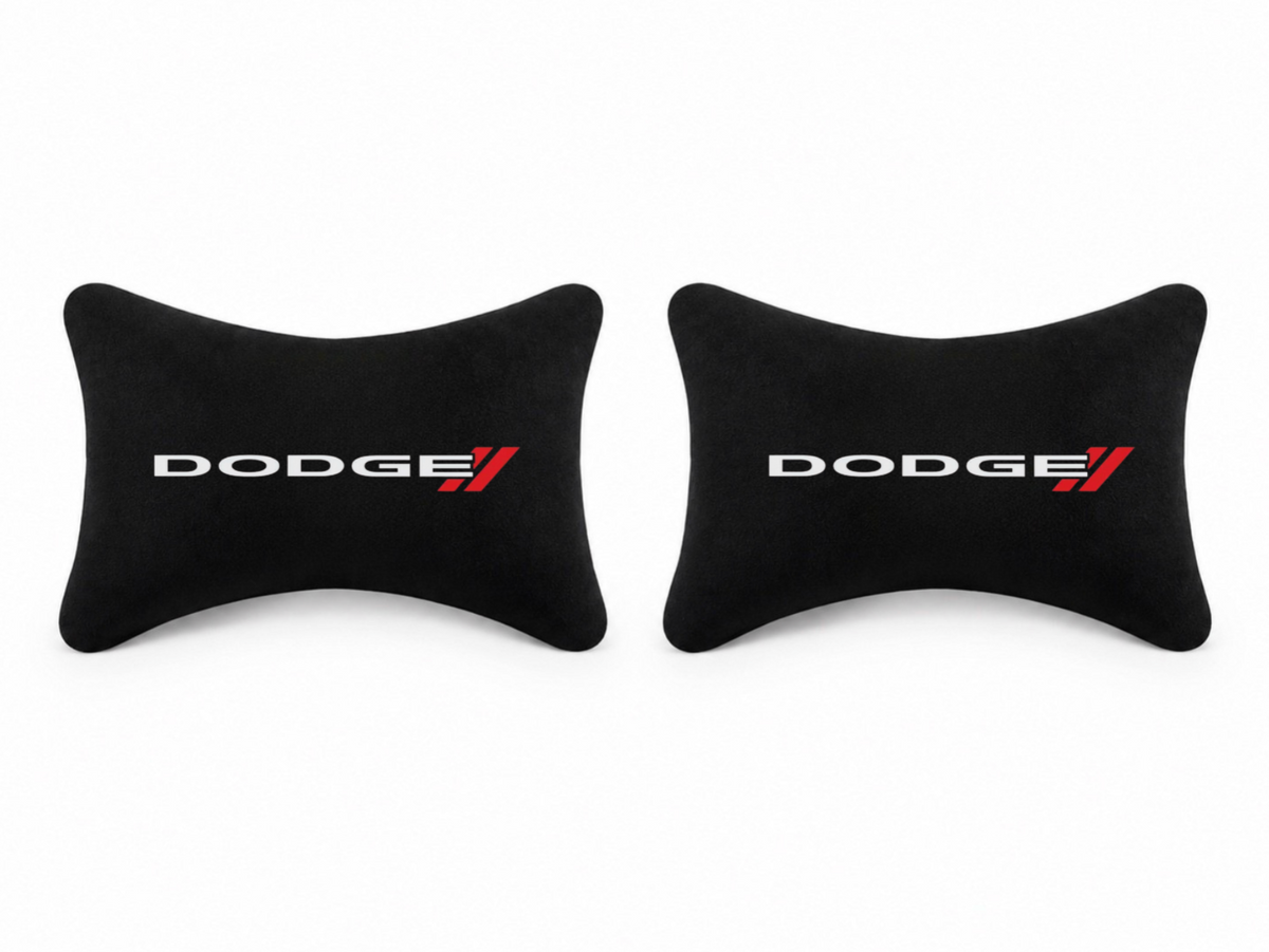DODGE ( CHARGER-CHALLENGER-SRT-HELLCAT SRT-VİPER ) Premium Auto Nackenkissen 2er Set