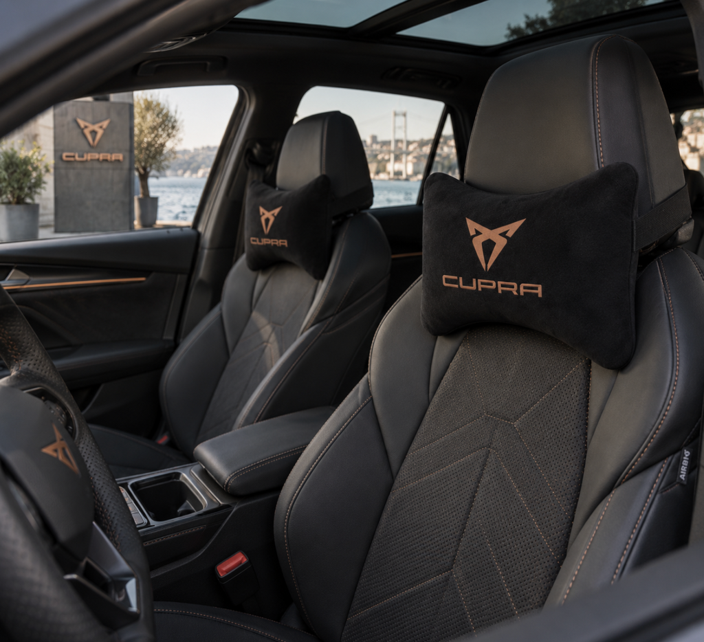 CUPRA Premium Auto Nackenkissen 2er Set