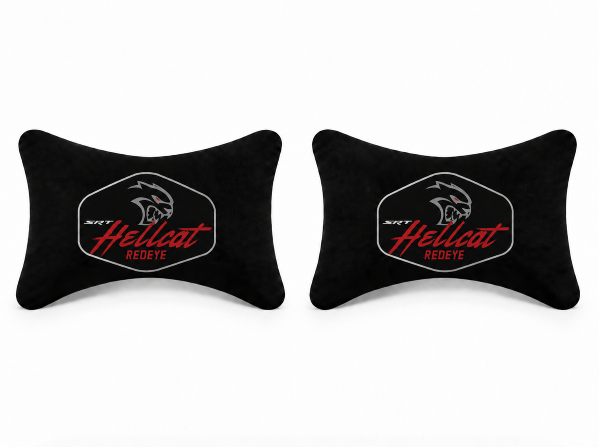 DODGE ( CHARGER-CHALLENGER-SRT-HELLCAT SRT-VİPER ) Premium Auto Nackenkissen 2er Set