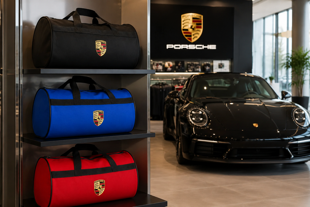 PORSCHE Auto Reisetasche Kofferraumtasche 30 × 50 cm