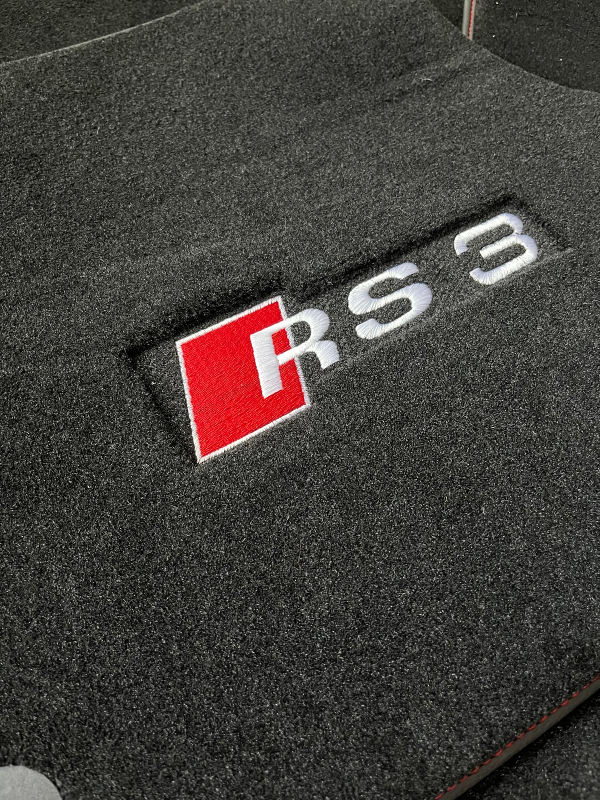 Audi RS3 Fußmatten Maßgeschneidert für alle Modelle