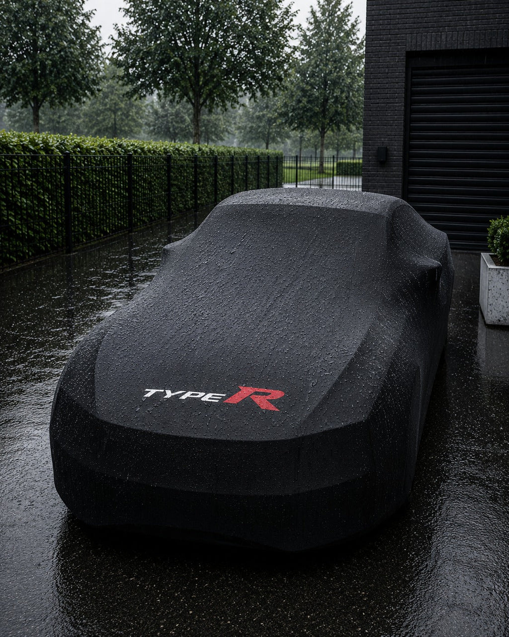 HONDA Type-R Autoabdeckung, HONDA Type-R maßgeschneiderte Autoabdeckung für den Außenbereich