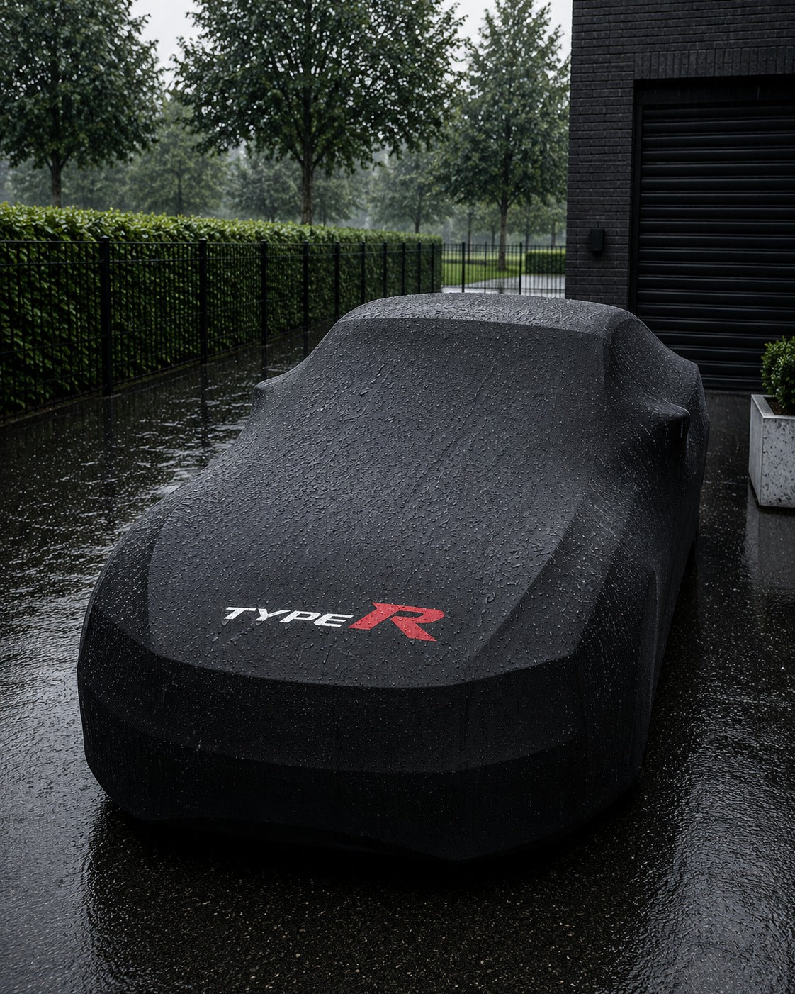 HONDA Type-R Autoabdeckung, HONDA Type-R maßgeschneiderte Autoabdeckung für den Außenbereich